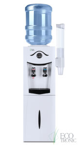 Кулер Ecotronic K21-LF white-black с холодильником